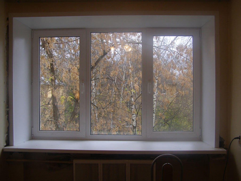 Готовые пластиковые окна для дачи и дома Электроугли
